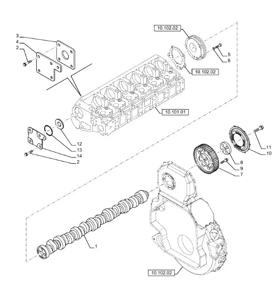 504204063 - распредвал
